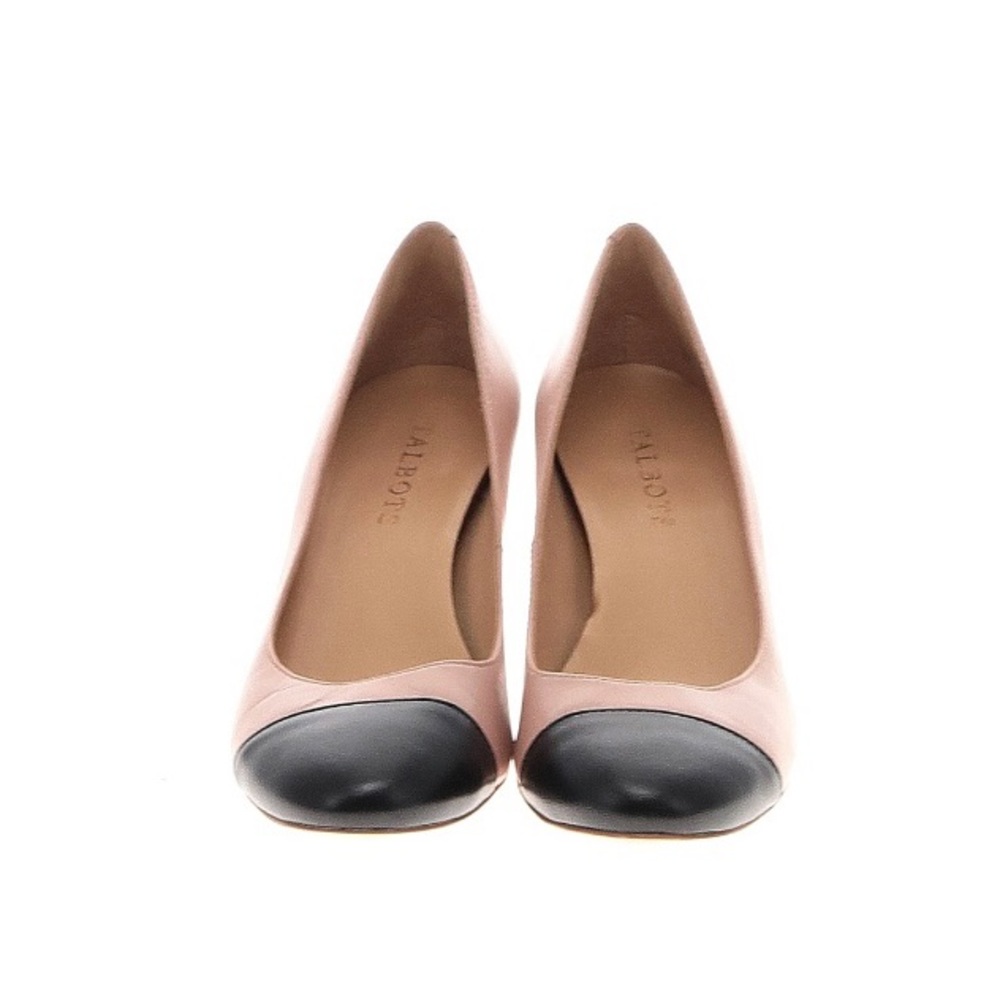Talbots two tone pinkish beige. Size 6.5.